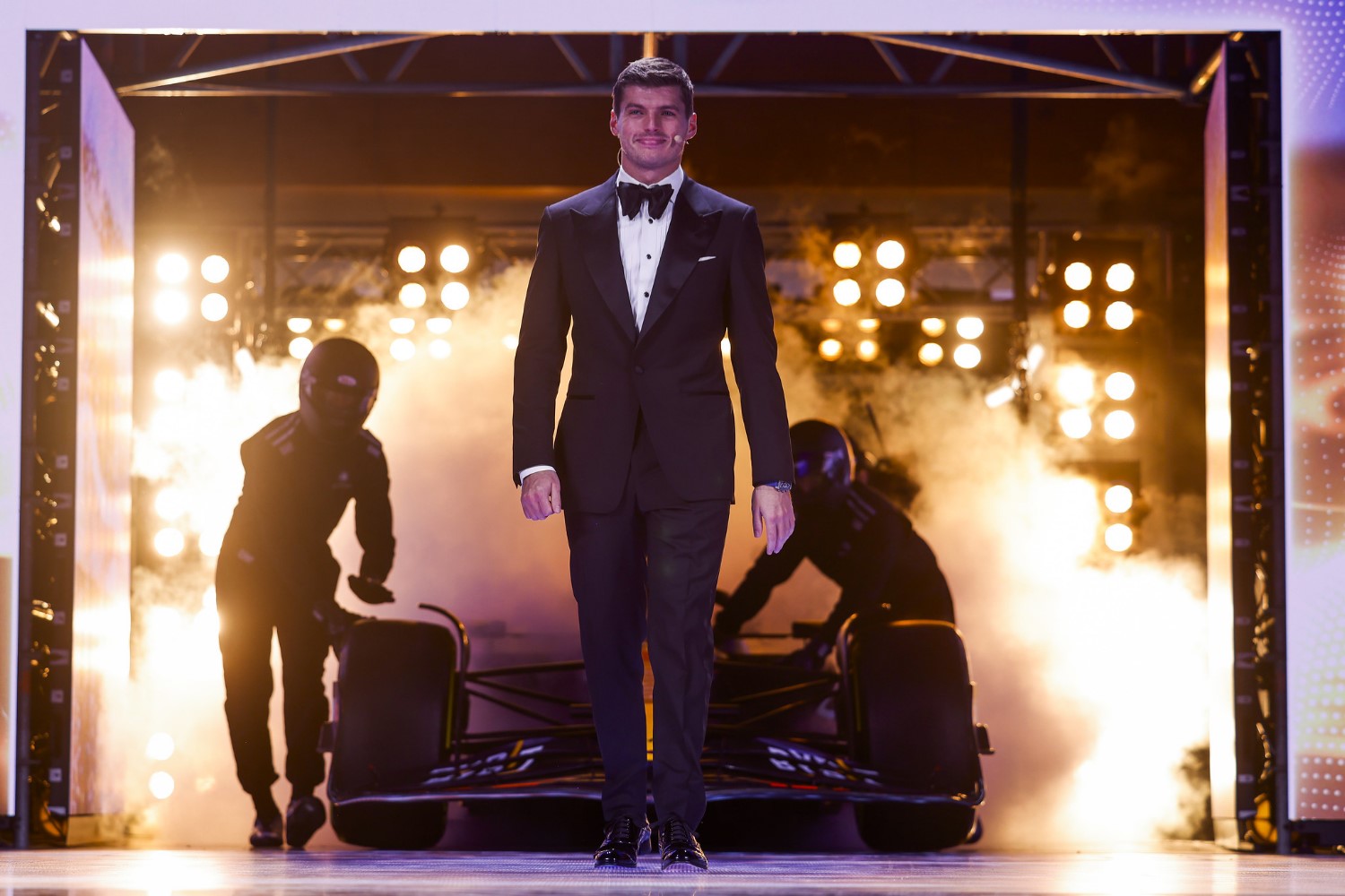 Max VERSTAPPEN, FIA Formula One World Championship - Champion, portrait during the 2023 FIA Prize Giving Ceremony in Baky on December 8, 2023 at Baku Convention Center in Baku, Azerbaijan - Photo Julien Delfosse / DPPI