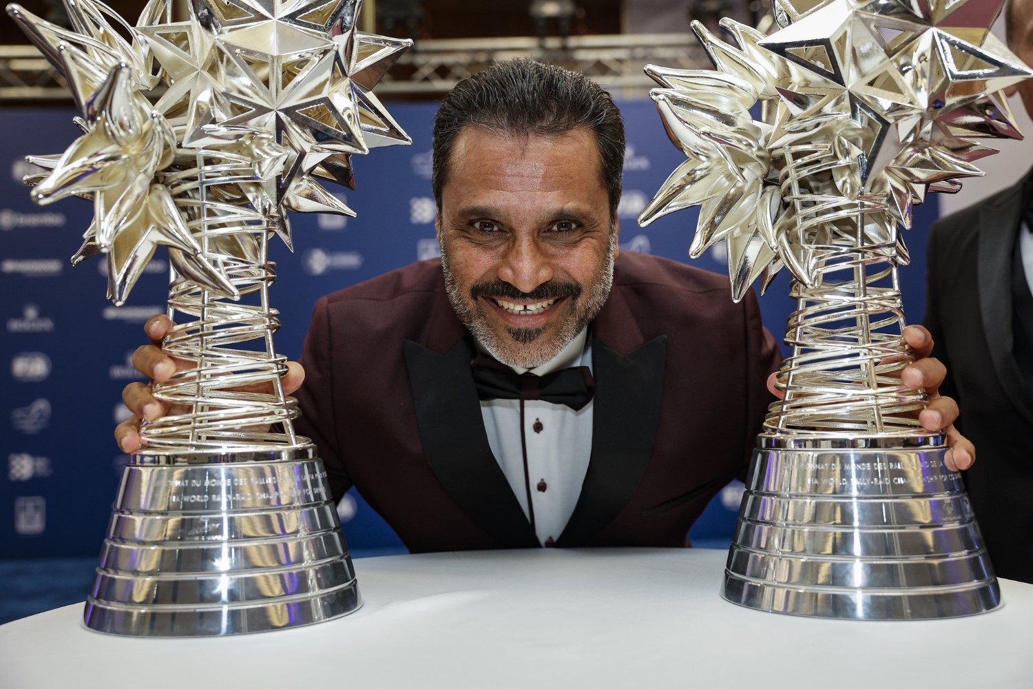 Nasser AL-ATTIYAH, FIA World Rally-Raid Championship - Champion, portrait during the 2023 FIA Prize Giving Ceremony in Baky on December 8, 2023 at Baku Convention Center in Baku, Azerbaijan - Photo Frédéric Le Floc'h / DPPI