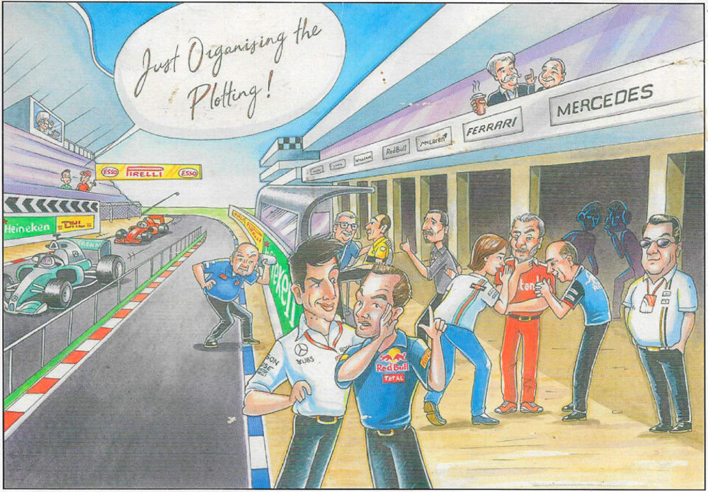 Bernie Ecclestone's 2022 Christmas Card