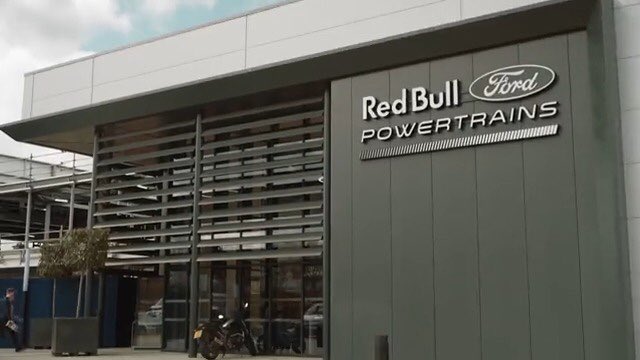 Red Bull Ford Powertrains building