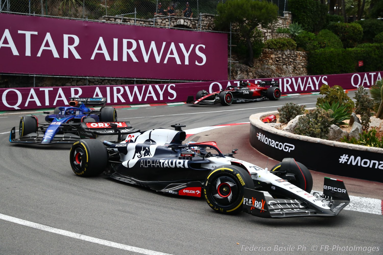 #21 Nick De Vries, AlphaTauri, Honda during the Monaco GP, 25-28 May 2023 at Montecarlo, Formula 1 World championship 2023.