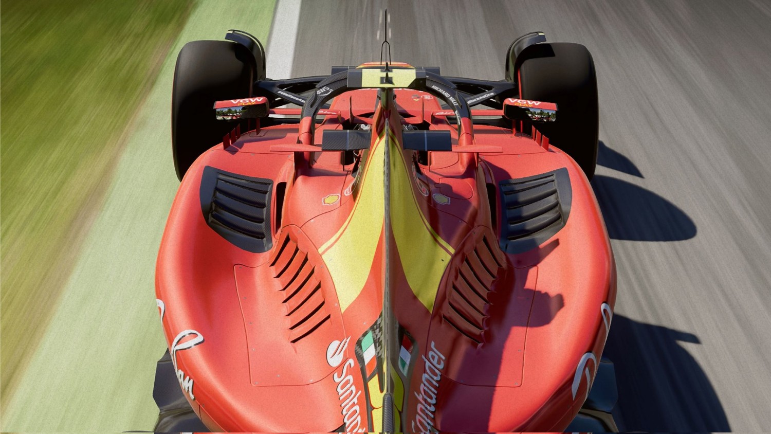 Ferrari livery for the 2023 Italian GP at Monza