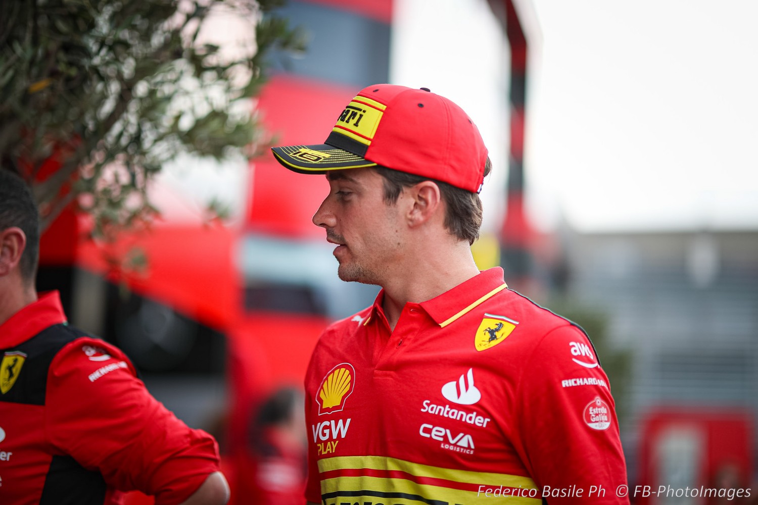 #16 Charles Leclerc, (MON) Scuderia Ferrari during the Italian GP, Monza 31 August-3 September 2023 Formula 1 World championship 2023.