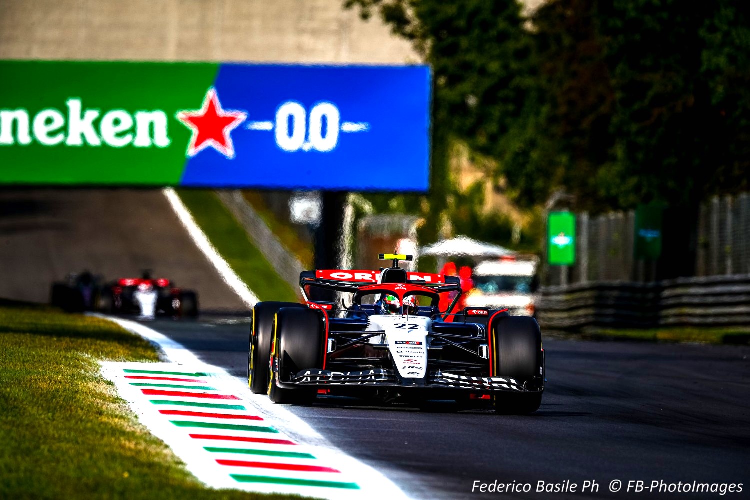 #22 Yuki Tsunoda, (JAP) Alpha Tauri, Honda during the Italian GP, Monza 31 August-3 September 2023 Formula 1 World championship 2023.