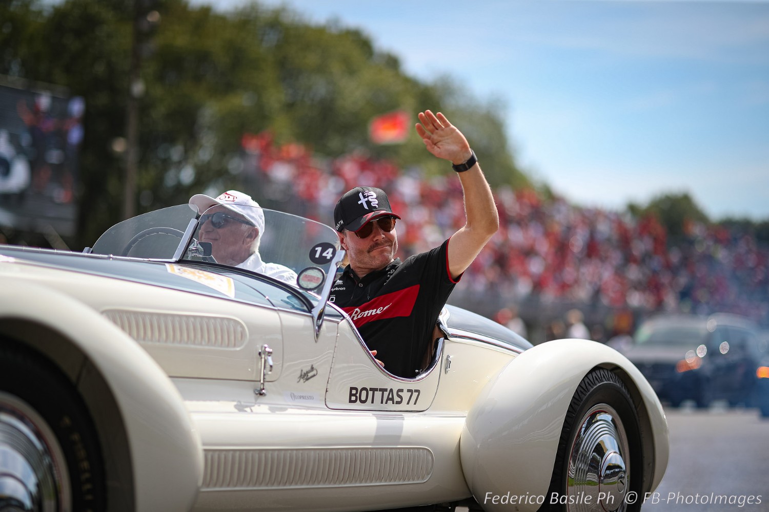 #77 Valtteri Bottas, (FIN) Alfa Romeo Sauber during the Italian GP, Monza 31 August-3 September 2023 Formula 1 World championship 2023.