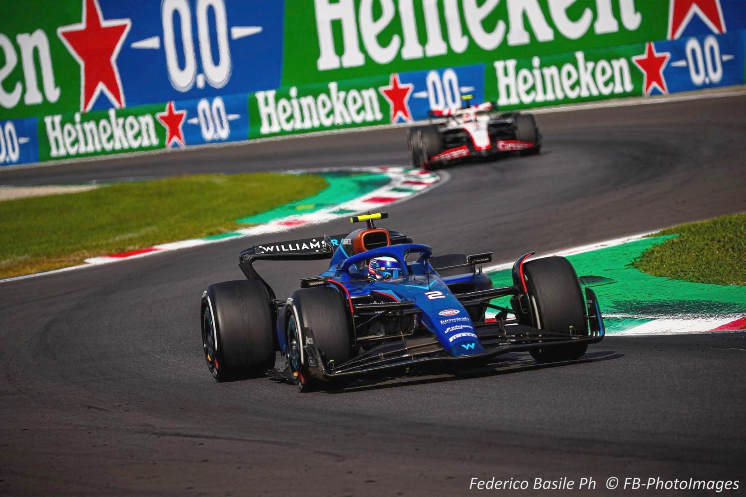 #2 Logan Sargeant, (USA) Williams Mercedes during the Italian GP, Monza 31 August-3 September 2023 Formula 1 World championship 2023.