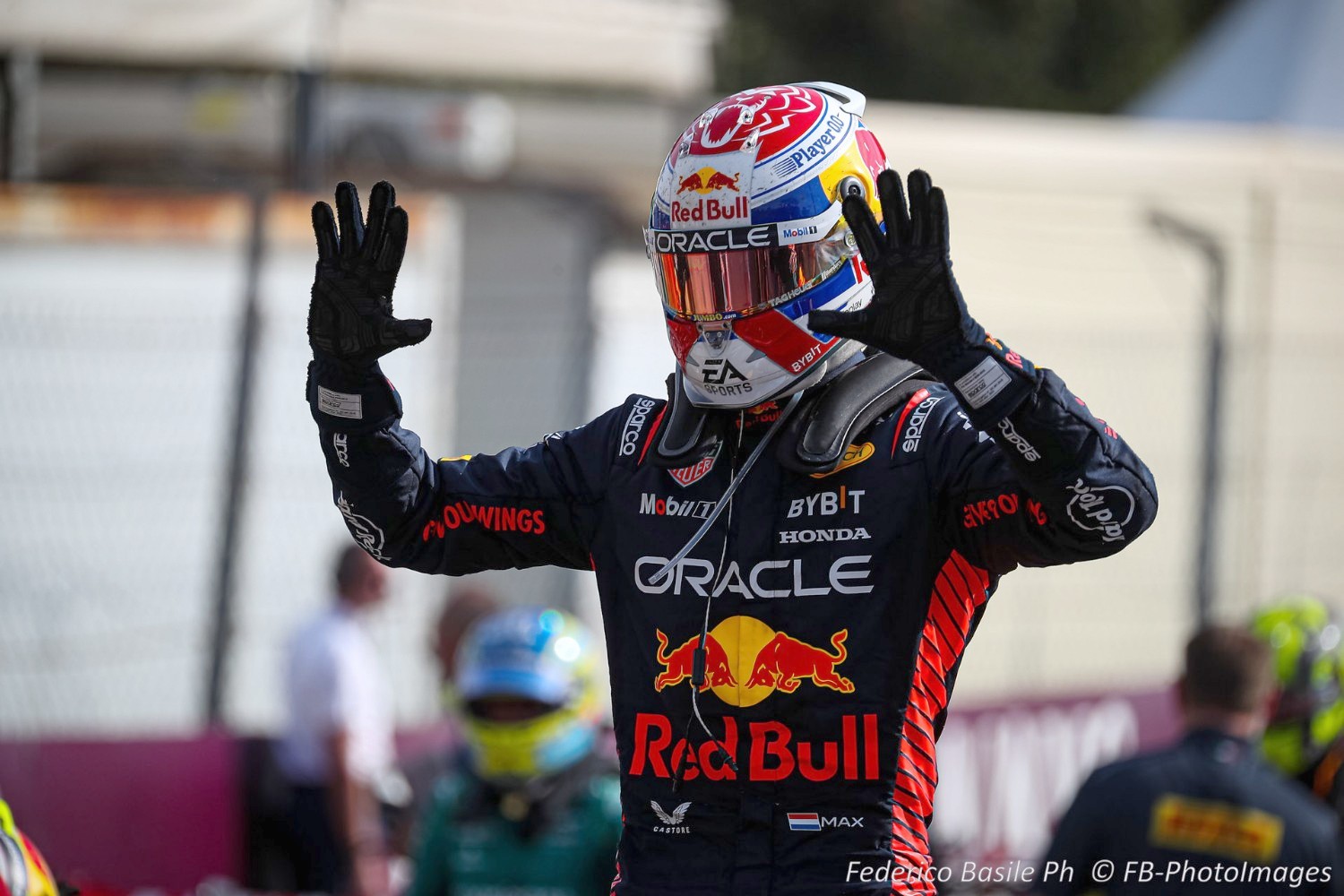 Ten straight - #1 Max Verstappen, (NED) Oracle Red Bull Racing, Honda during the Italian GP, Monza 31 August-3 September 2023 Formula 1 World championship 2023.