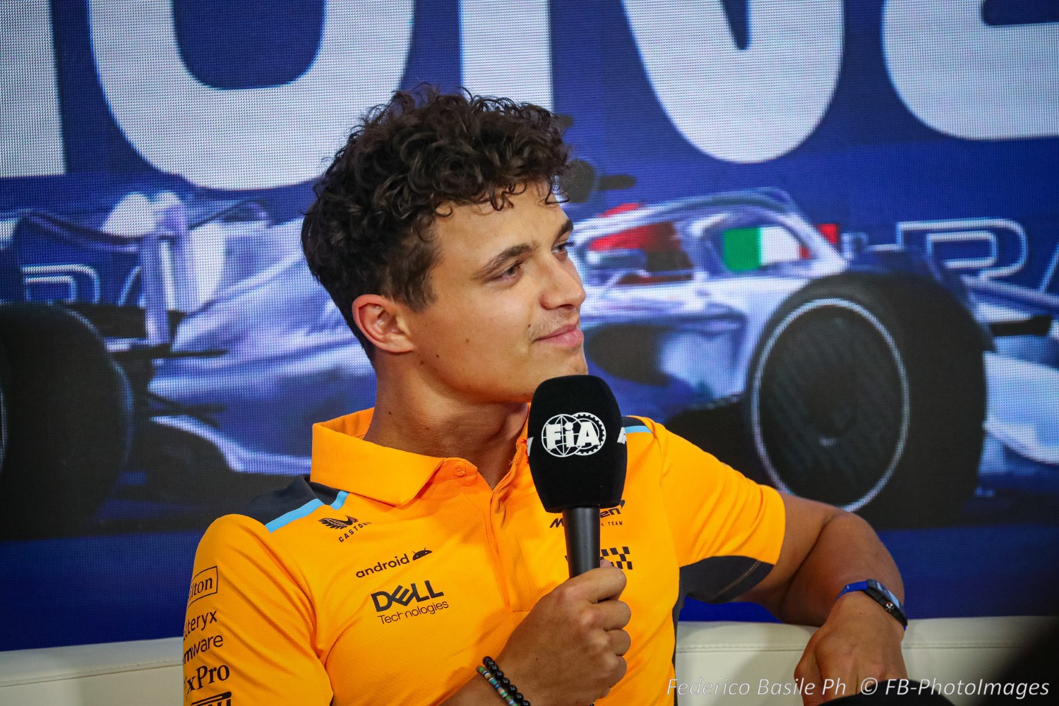 #4 Lando Norris, (GRB) McLaren Mercedes during the Italian GP, Monza 31 August-3 September 2023 Formula 1 World championship 2023.