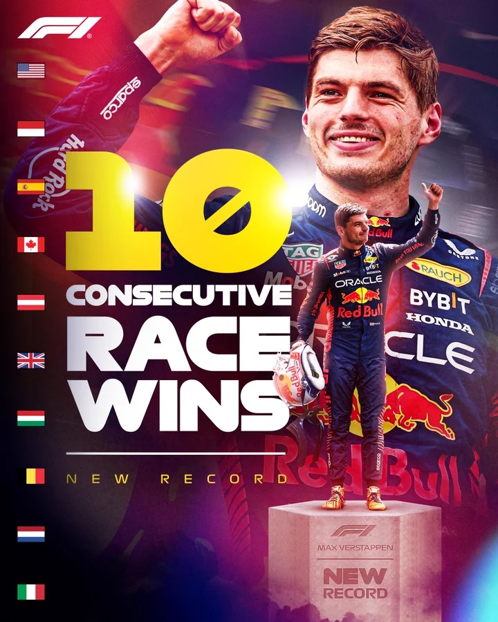 "I mean, I never would have believed [10] was possible, but we had to work for it today, so that was fun. It was so hard to get close and get a move into Turn 1, I had to force [Sainz] into a mistake. I tried to stay patient, it's a long race and I just had to pick my moment."