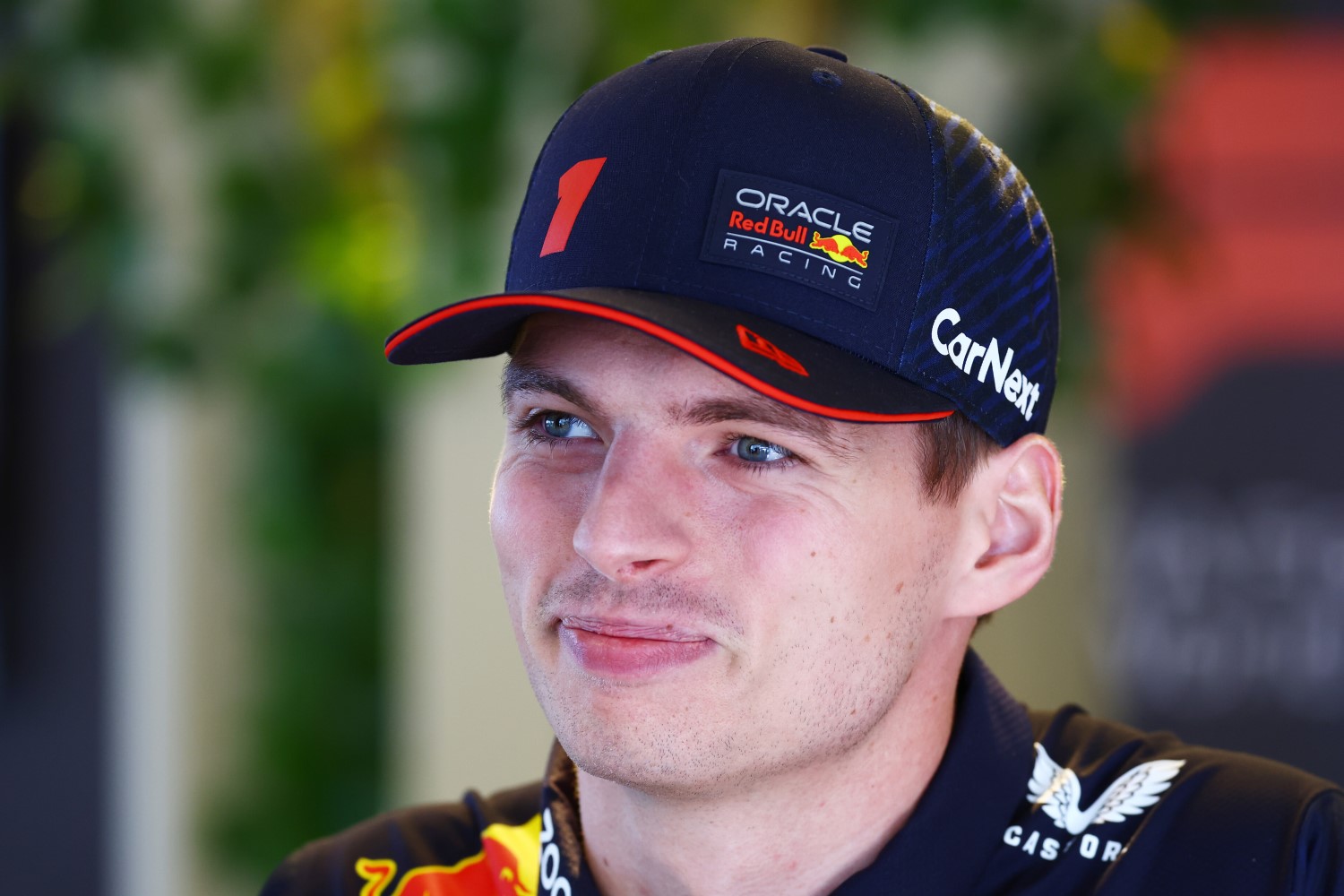 Max Verstappen of the Netherlands and Oracle Red Bull Racing looks on in the Paddock prior to practice ahead of the F1 Grand Prix of Saudi Arabia at Jeddah Corniche Circuit on March 17, 2023 in Jeddah, Saudi Arabia. (Photo by Mark Thompson/Getty Images) // Getty Images / Red Bull Content Pool