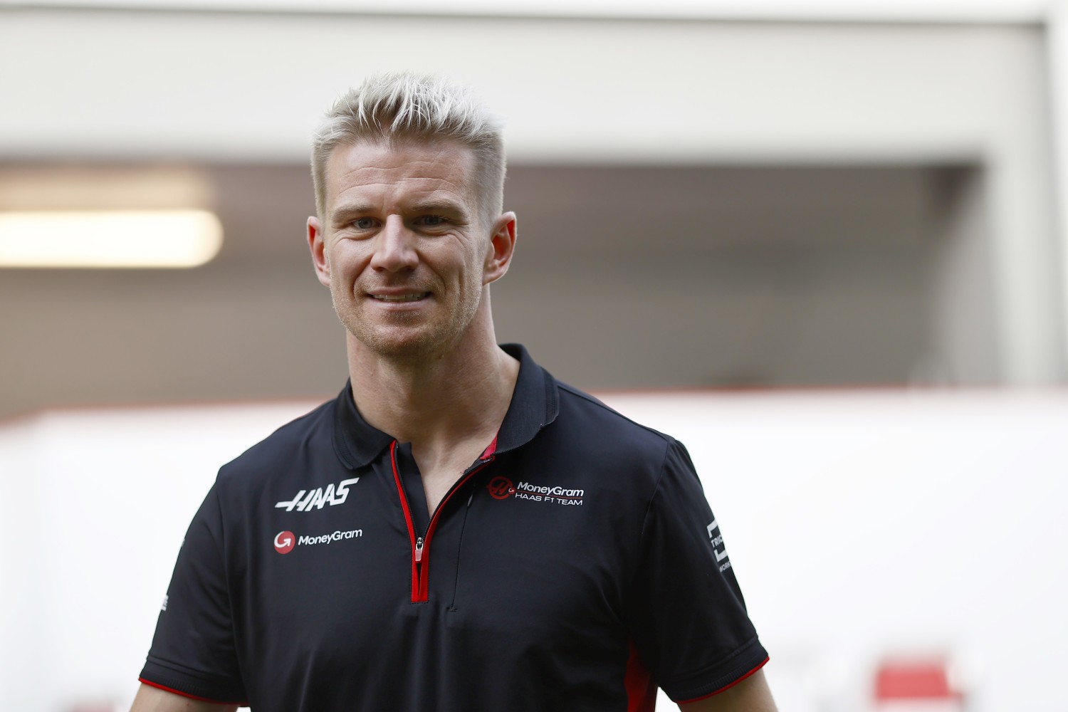 Nico Hulkenberg, Haas F1 Team, arriving in the paddock during the Singapore GP at Marina Bay Street Circuit on Thursday September 14, 2023 in Singapore, Singapore. (Photo by Andy Hone / LAT Images)