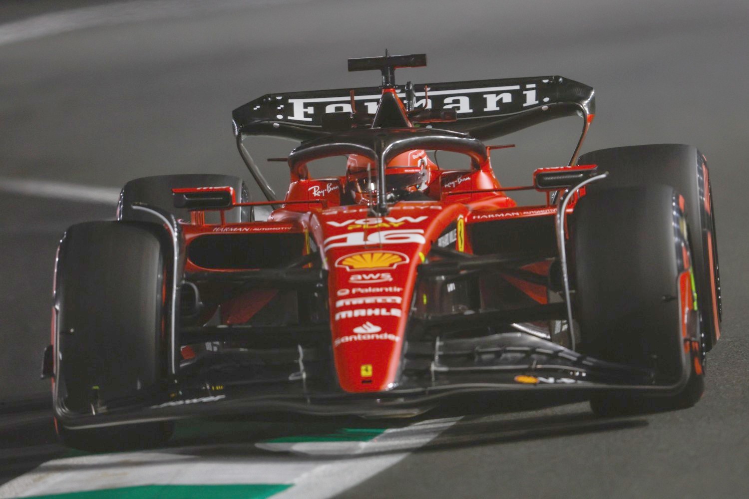 #16 Ferrari of Charles Leclerc