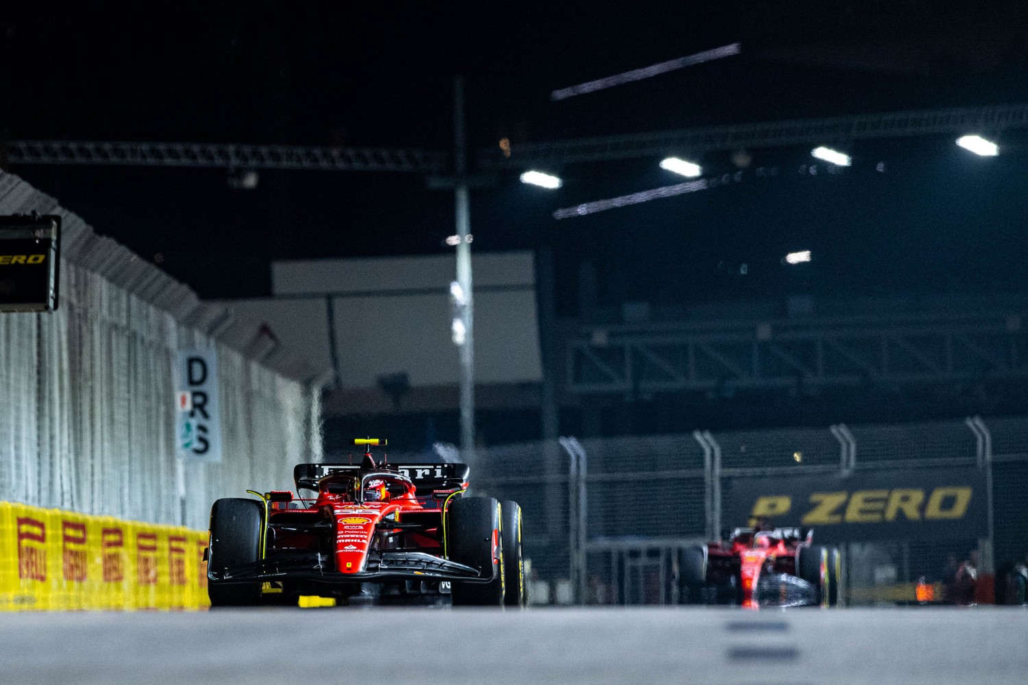 Sainz and Leclerc - credit: @Scuderia Ferrari Press Office