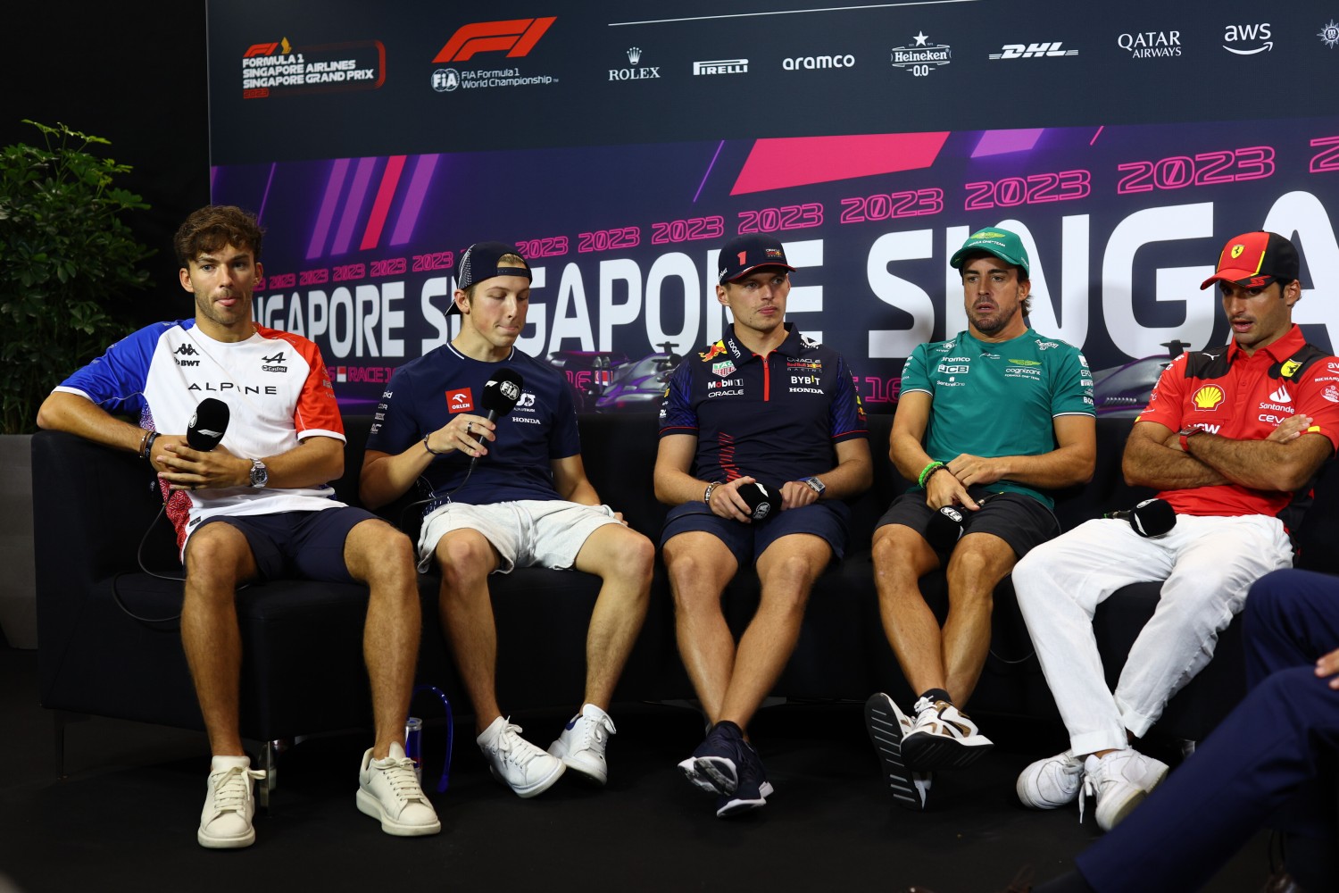 Formula 1 News 2023 Singapore GP Press Conference