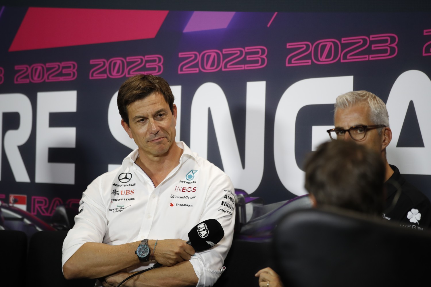 Toto Wolff 2023 Singapore Grand Prix, - LAT Images