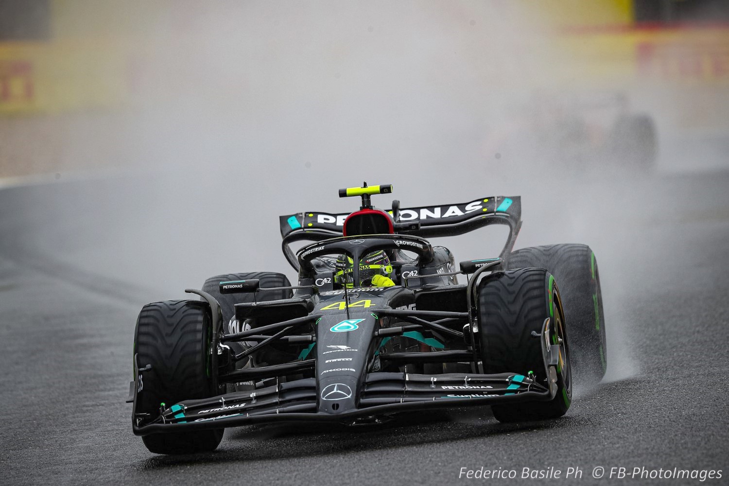 #44 Lewis Hamilton, (GRB) AMG Mercedes Ineos during the Belgian GP, Spa-Francorchamps 27-30 July 2023 Formula 1 World championship 2023.