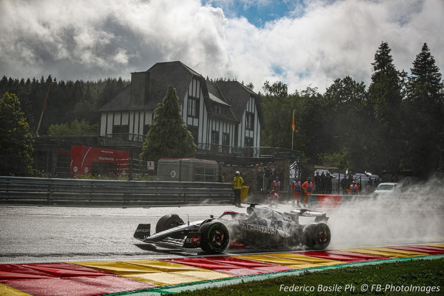 #3 Daniel Ricciardo, (AUS)Alpha Tauri, Honda during the Belgian GP, Spa-Francorchamps 27-30 July 2023 Formula 1 World championship 2023.