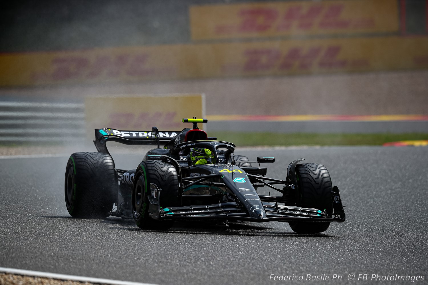 #44 Lewis Hamilton, (GRB) AMG Mercedes Ineos during the Belgian GP, Spa-Francorchamps 27-30 July 2023 Formula 1 World championship 2023.