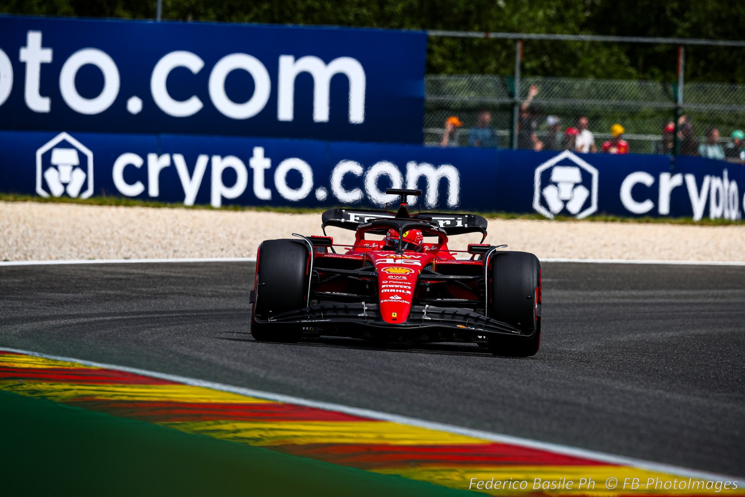 #16 Charles Leclerc, (MON) Scuderia Ferrari during the Belgian GP, Spa-Francorchamps 27-30 July 2023 Formula 1 World championship 2023.