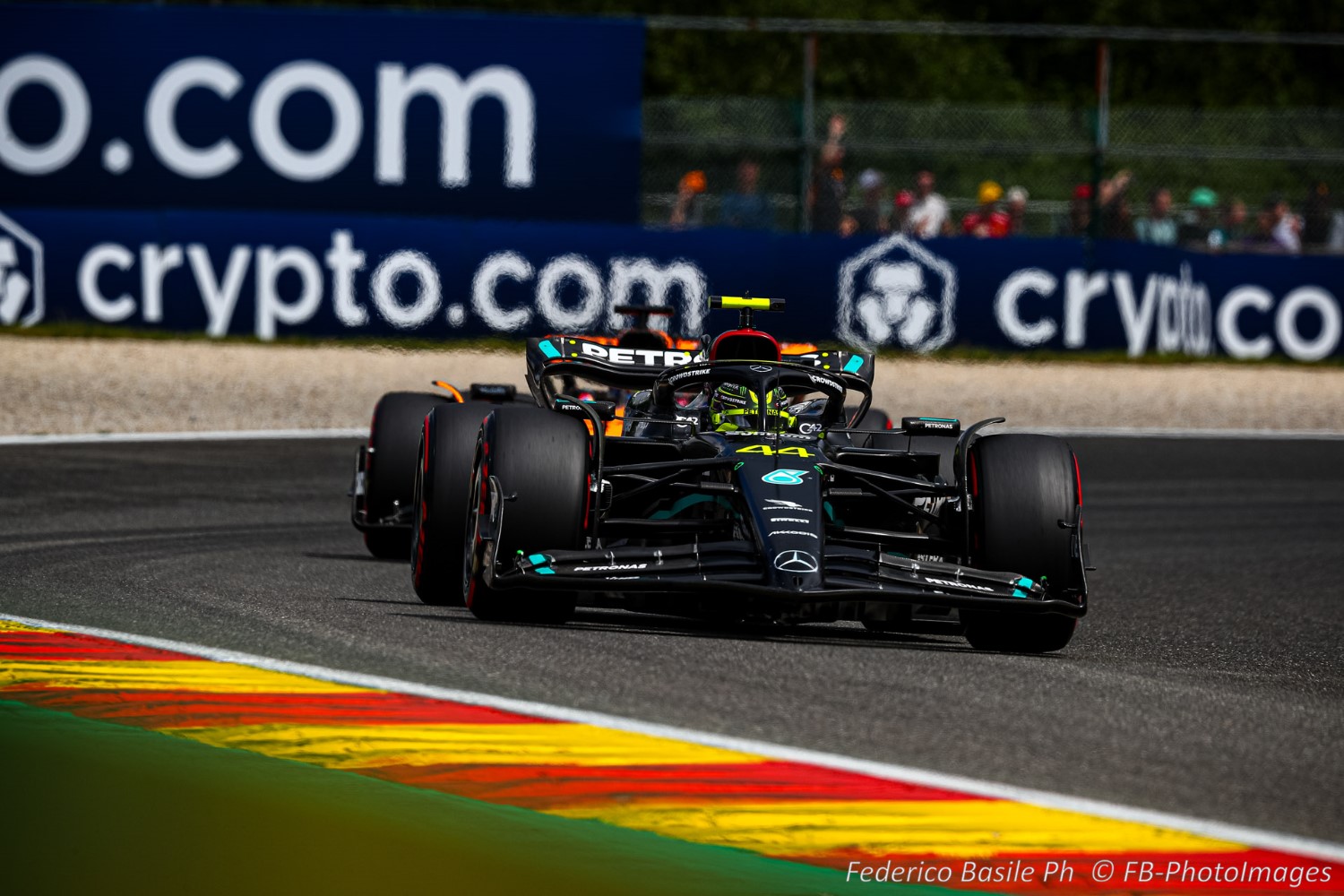 #44 Lewis Hamilton, (GRB) AMG Mercedes Ineos during the Belgian GP, Spa-Francorchamps 27-30 July 2023 Formula 1 World championship 2023.