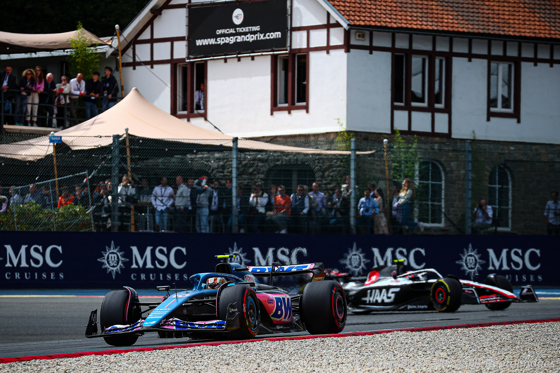 #10 Pierre Gasly, (FRA) Alpine F1 Team during the Belgian GP, Spa-Francorchamps 27-30 July 2023 Formula 1 World championship 2023.