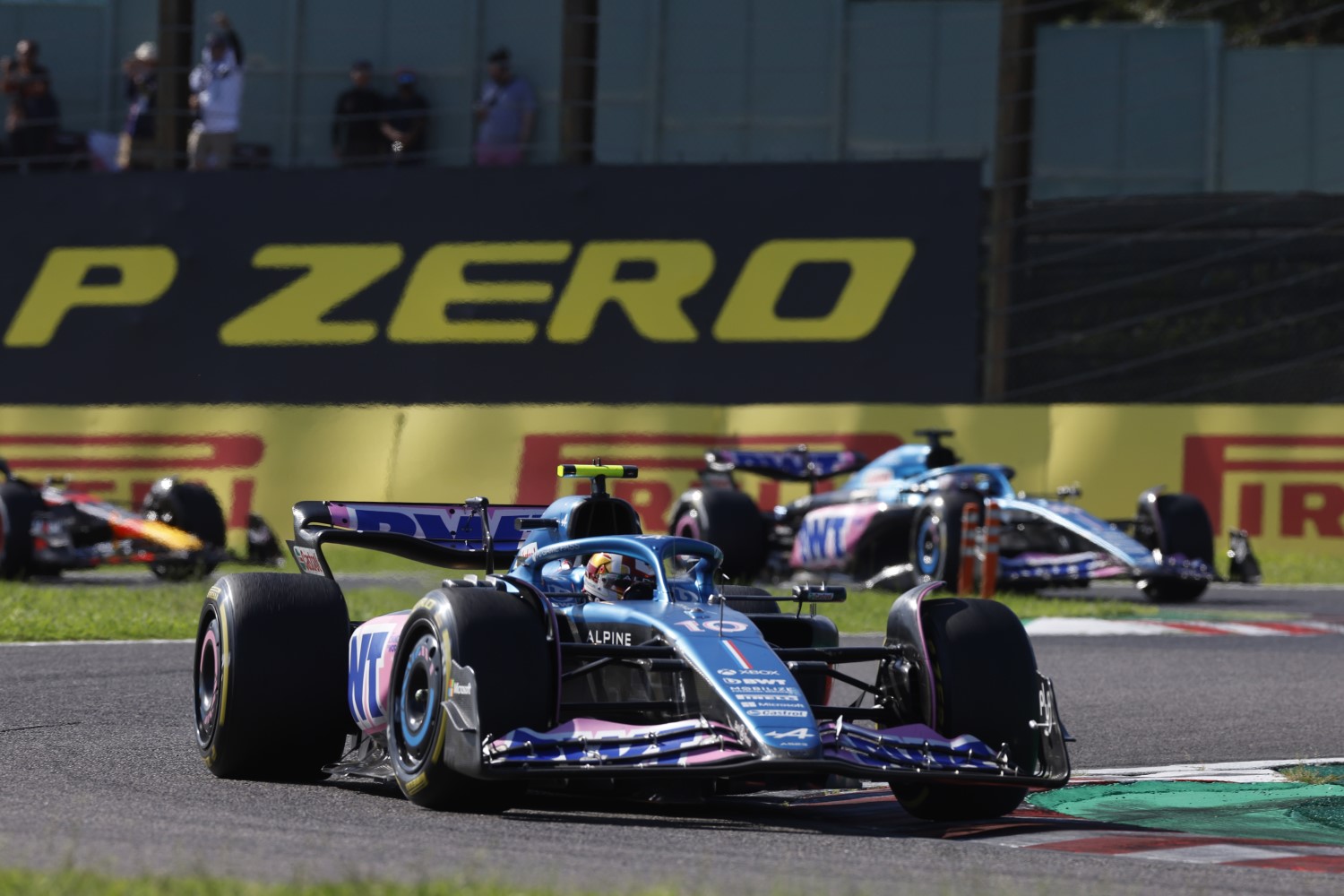 Pierre Gasly, Alpine A523 during the Japanese GP at Suzuka on Sunday September 24, 2023 in Suzuka, Japan. (Photo by Steven Tee / LAT Images)