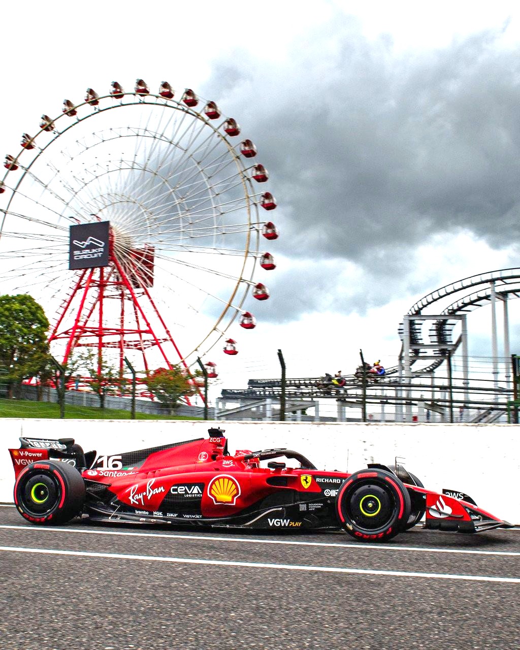 Charles Leclerc 2023 Japanese GP