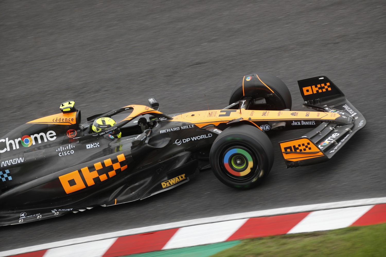 Lando Norris, McLaren MCL60 during the Japanese GP at Suzuka on Friday September 22, 2023 in Suzuka, Japan. (Photo by Jake Grant / LAT Images)