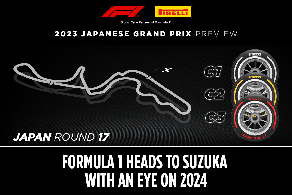 Pirelli tires for Suzuka