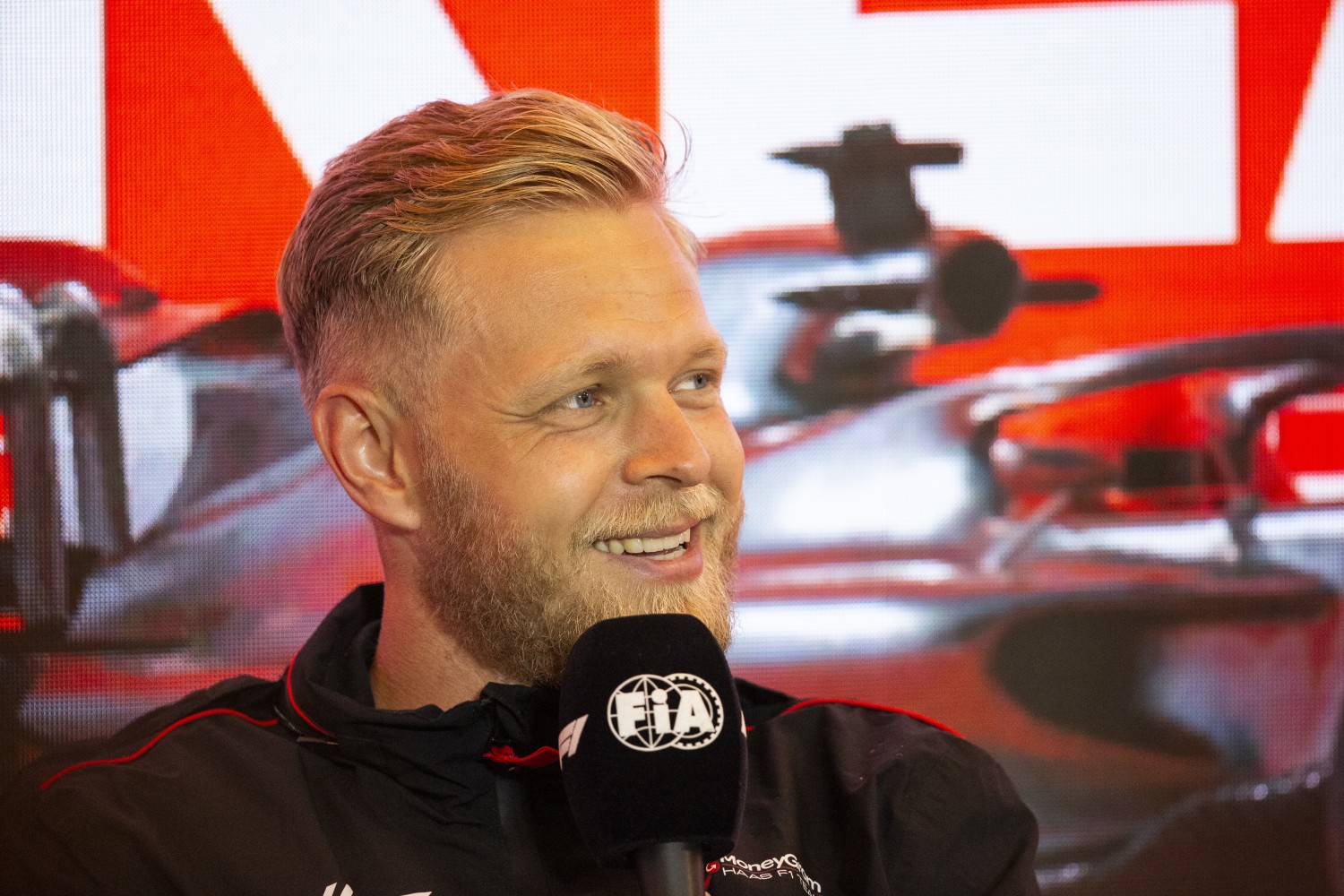 Press Conference Kevin Magnussen, Haas F1 Team during the Dutch GP at Circuit Zandvoort on Thursday August 24, 2023 in North Holland, Netherlands. (Photo by Dom Romney / LAT Images)