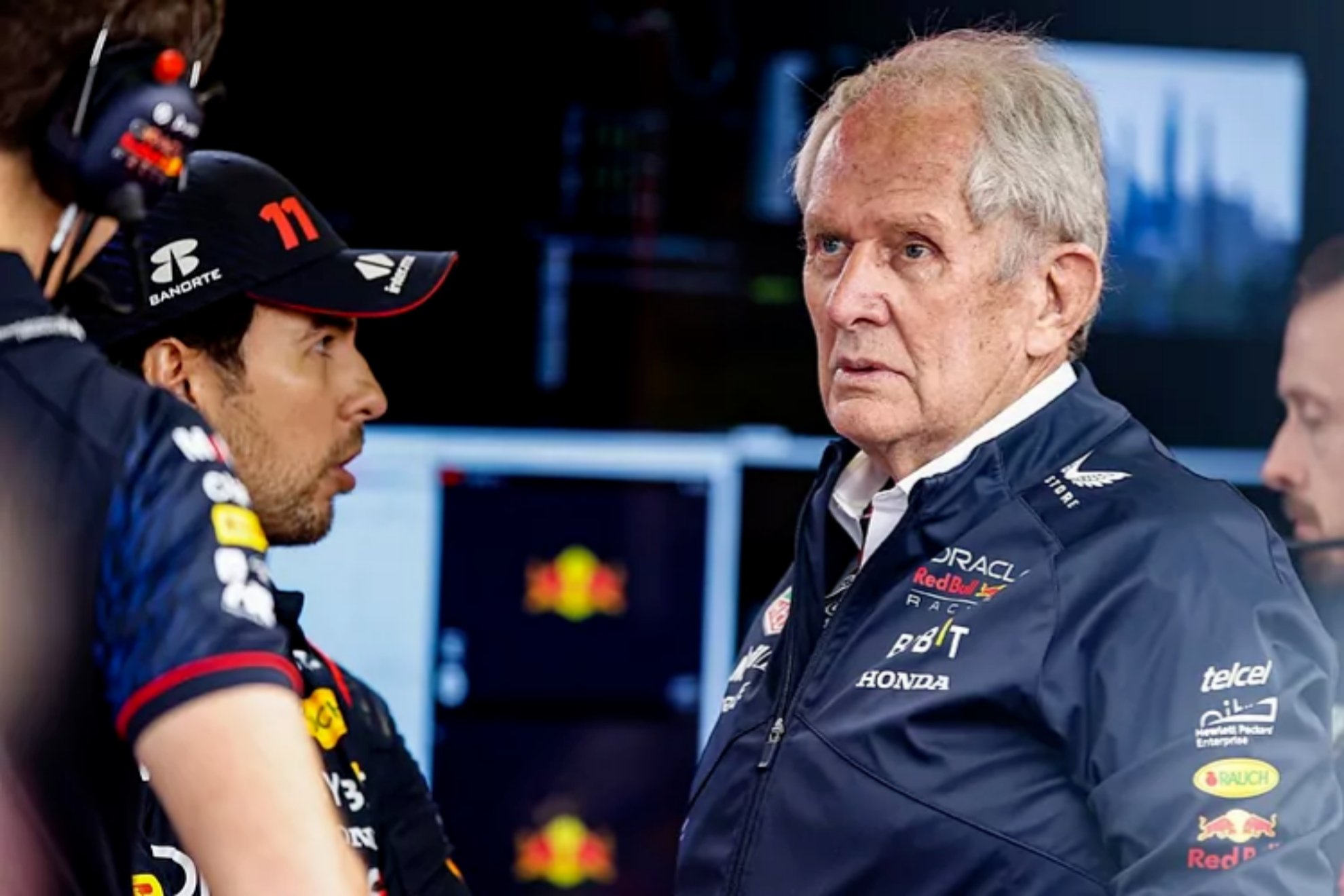 Marko on Checo's race: "He crashed into the wall at the entrance to the pits. I think he got the five-second penalty there too. "He was lucky again that the race was stopped, because otherwise he would not have been able to save this fourth place." 