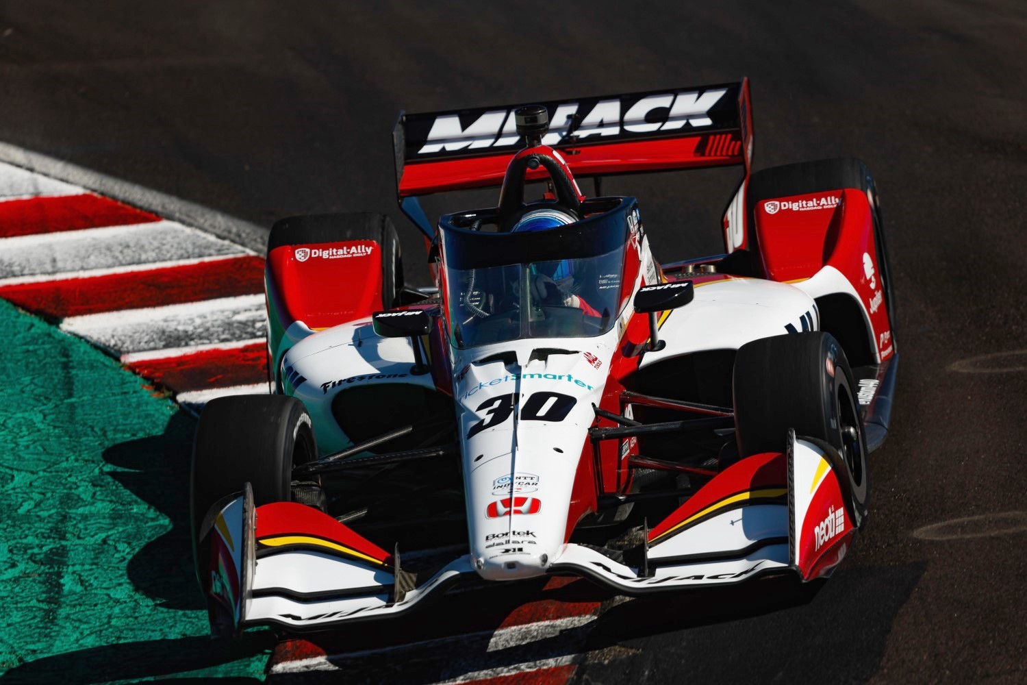 Juri Vips - Photo from the 2023 Firestone GP of Monterey, CA at Weatherteach Laguna Seca Raceway by Penske Entertainment/IndyCar