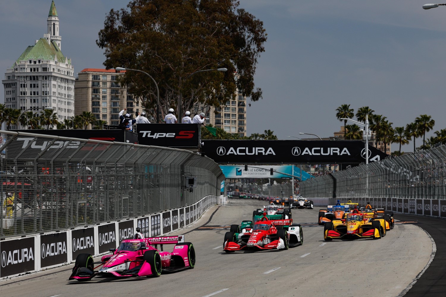2023 Acura GP of Long Beach Race Start Kyle Kirkwood - Photo by By_ Joe Skibinski