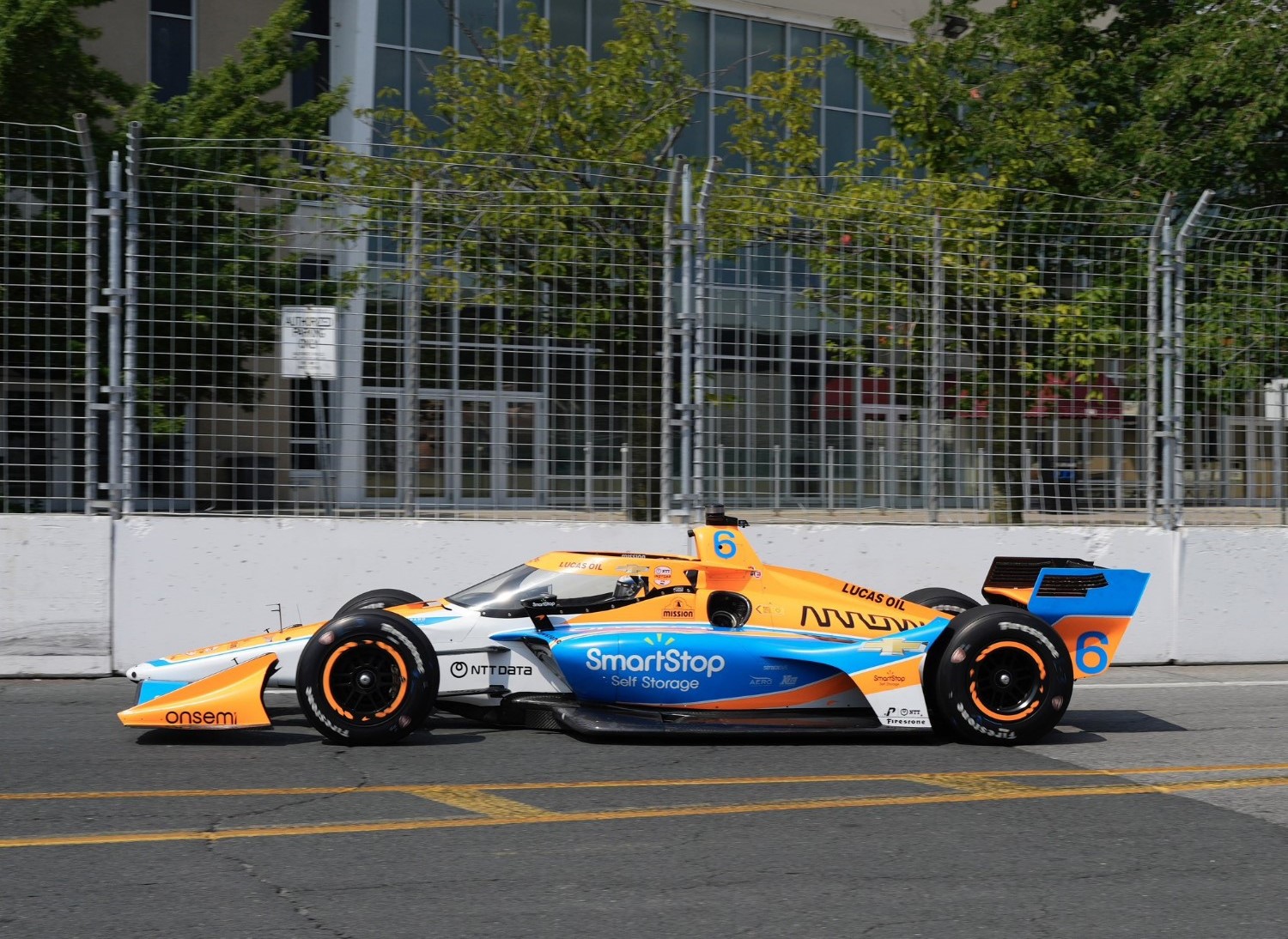 Felix Rosenqvist #6 Arrow McLaren Chevy