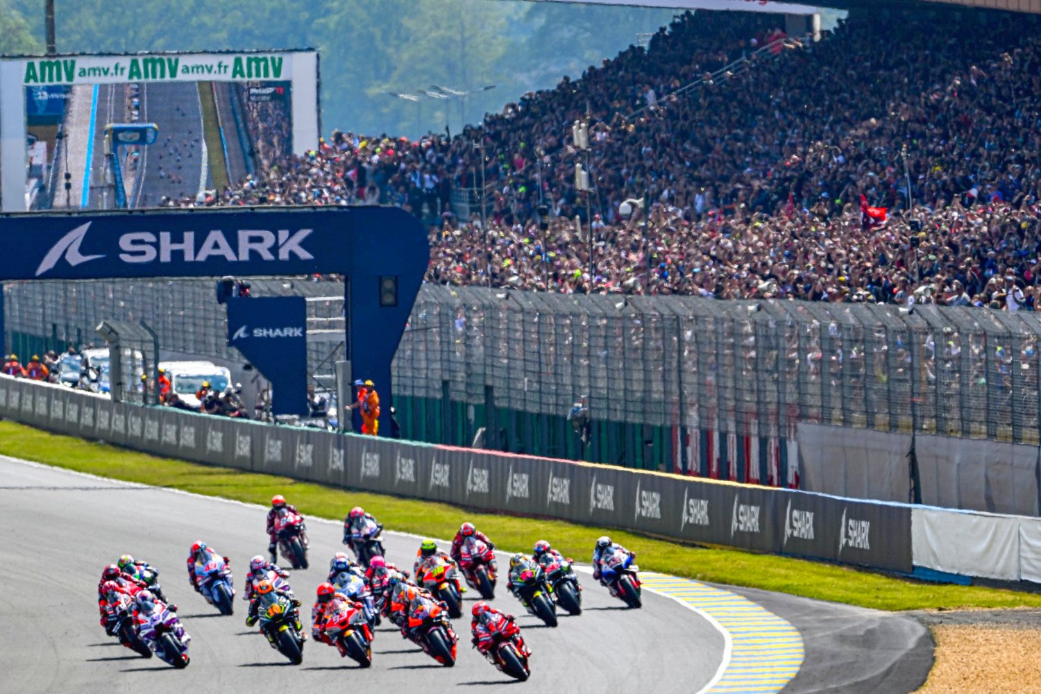 MotoGP Start at Le Mans