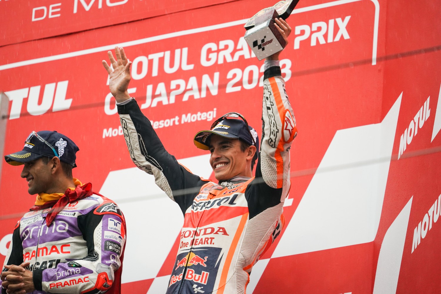 Marc Marquez gets his 101st podium