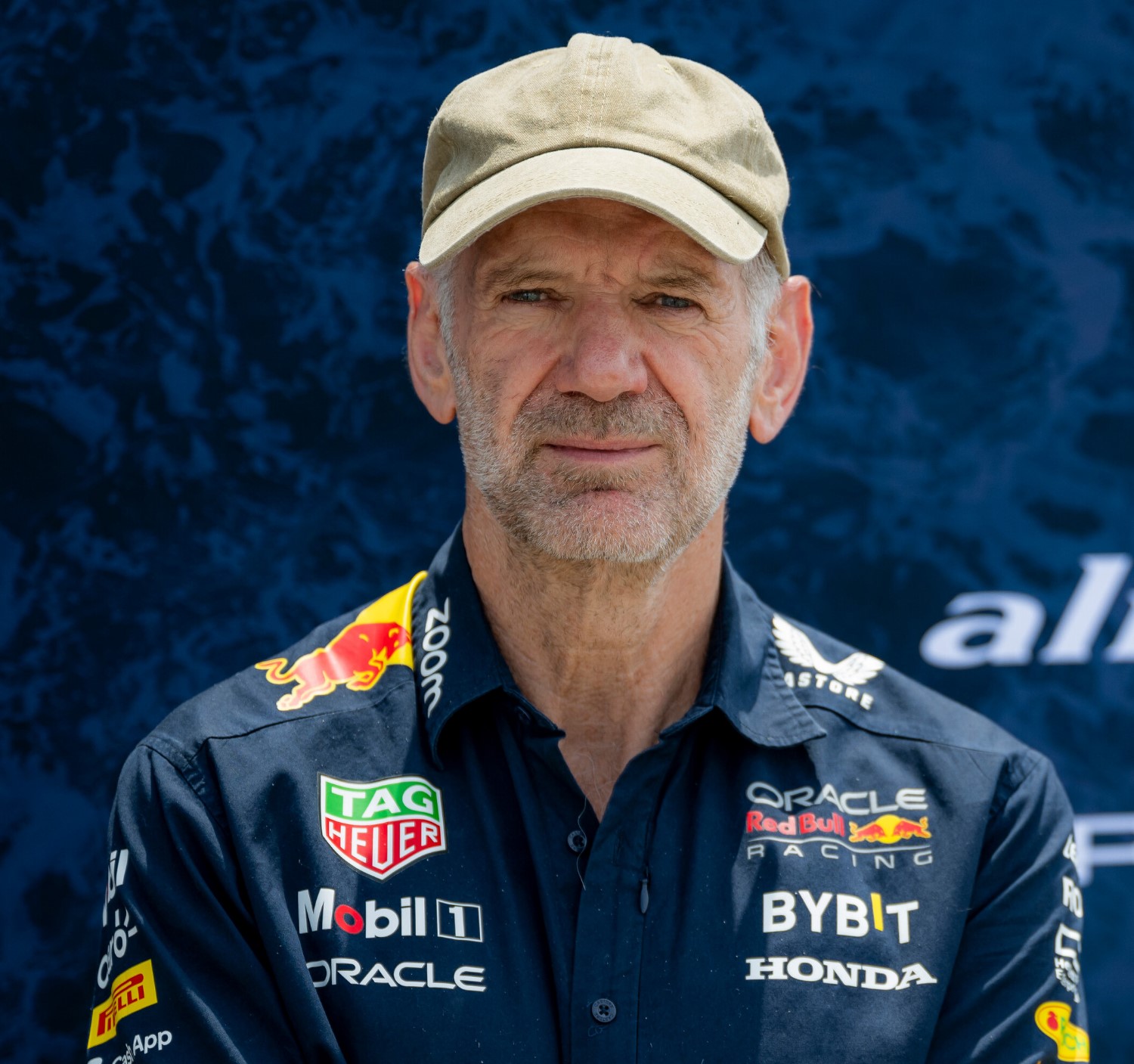 Adrian Newey of Great Britain seen at Alinghi Red Bull Racing, a Challenger for the 37th America's Cup, in Barcelona, Spain on June 1, 2023. // Joerg Mitter / Alinghi Red Bull Racing