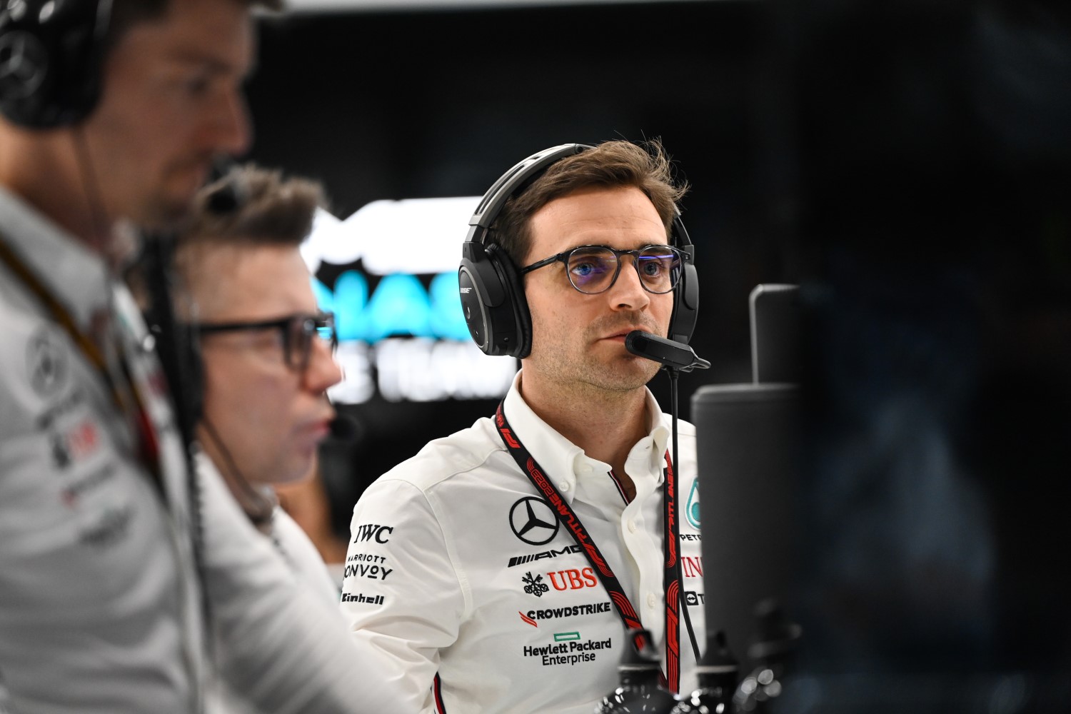 Jerome D'Ambrosio at 2023 Saudi Arabian Grand Prix, Friday - LAT Images for Mercedes