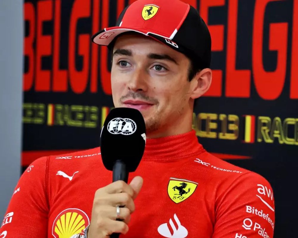 Charles Leclerc in Zandvoort for the 2023 Dutch GP