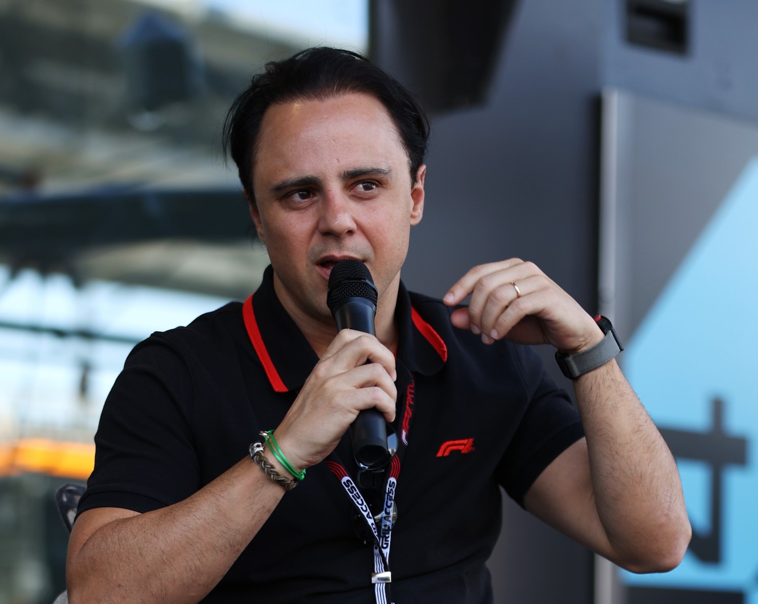 Felipe Massa during the Saudi Arabian GP at Jeddah Street Circuit on Thursday March 16, 2023 in Jeddah, Saudi Arabia. (Photo by Glenn Dunbar / LAT Images)