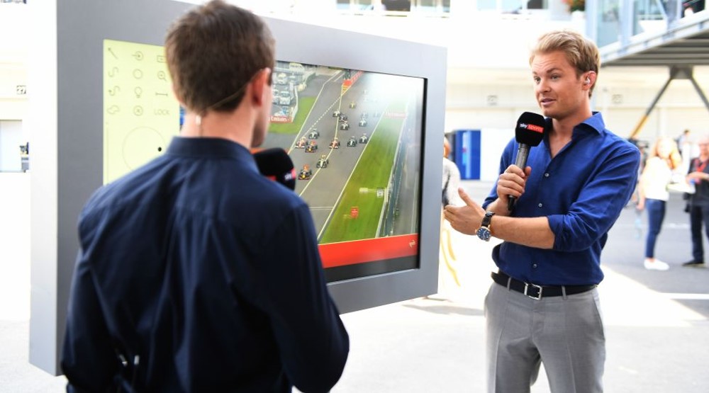 Sky F1 reporter Nico Rosberg