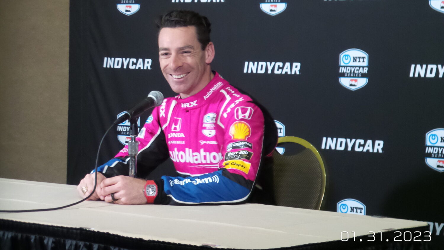 Simon Pagenaud     Photo by Lucile Dust/AutoRacing1.com