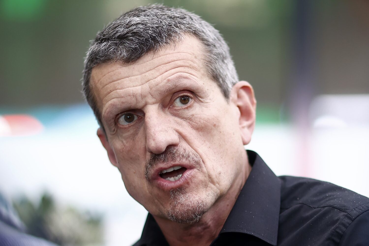 Guenther Steiner, former Team Principal, Haas F1 Team during the Saudi Arabian GP at Jeddah Street Circuit on Thursday March 16, 2023 in Jeddah, Saudi Arabia. (Photo by Andy Hone / LAT Images)