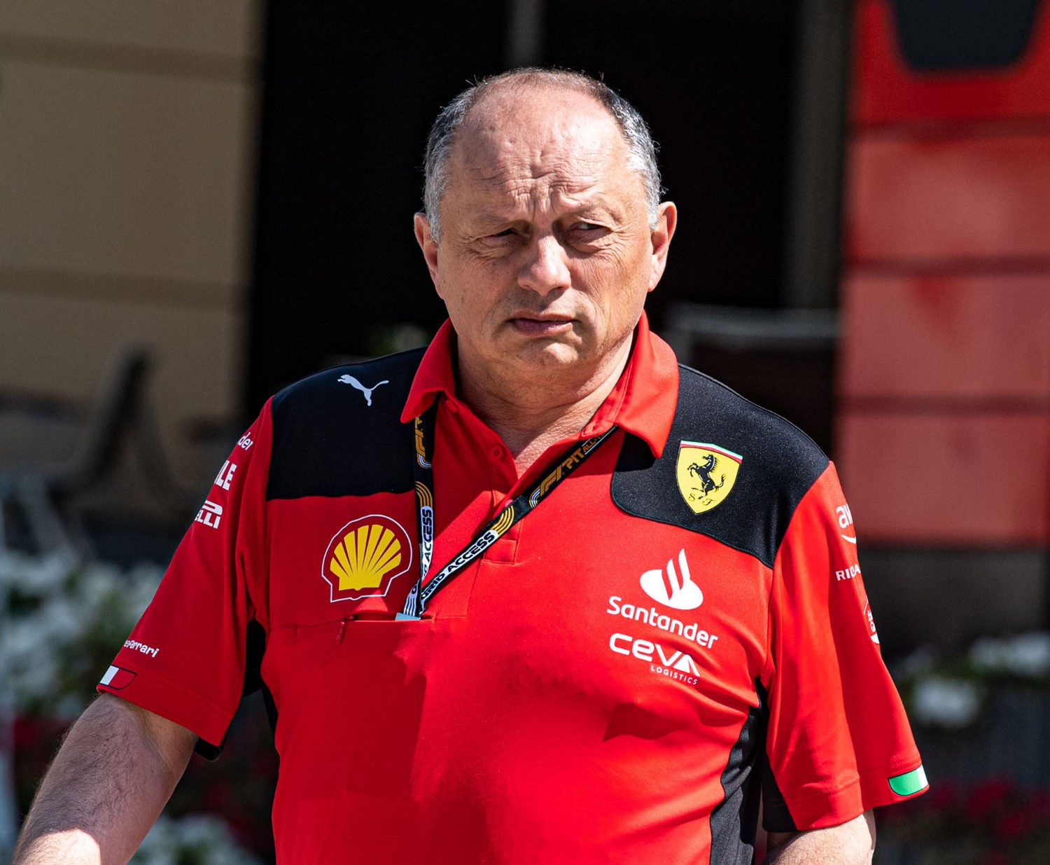 Fred Vasseur. credit: @Scuderia Ferrari Press Office