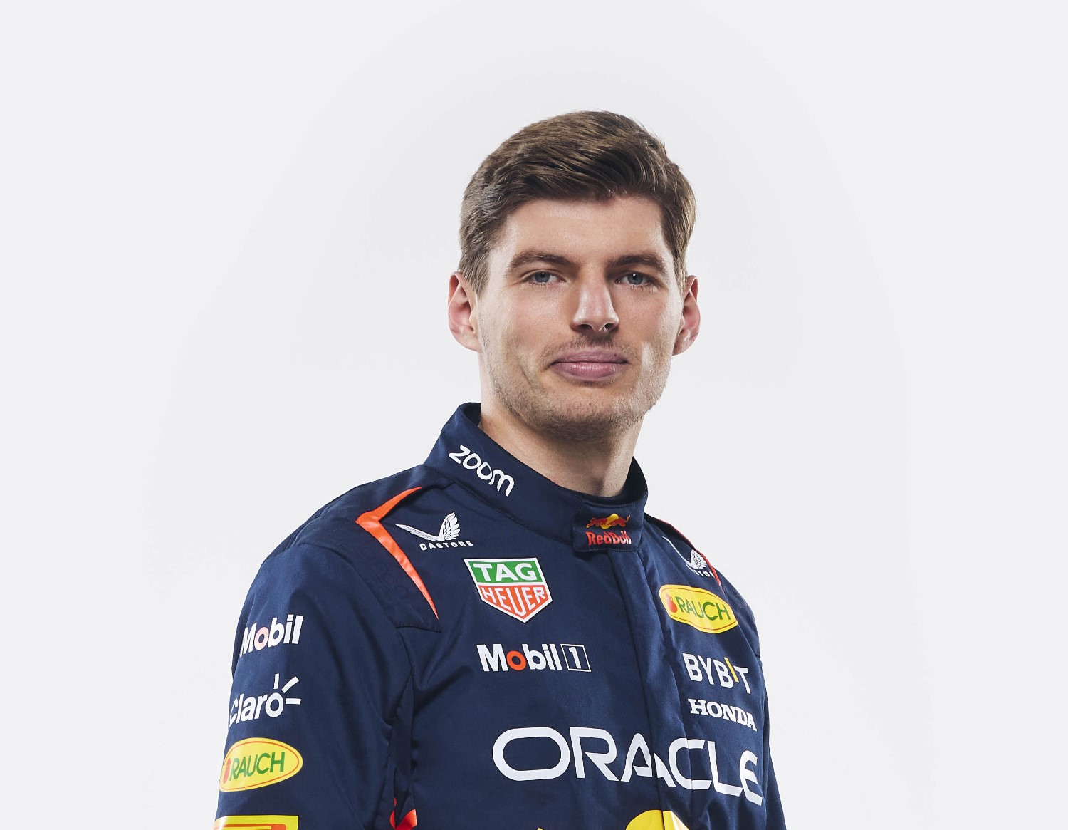 Max Verstappen poses for a portrait during Red Bull Racing 2023 Car Launch RB19 in New York City, United States on February 8, 2023 // Getty Images / Red Bull Content Pool