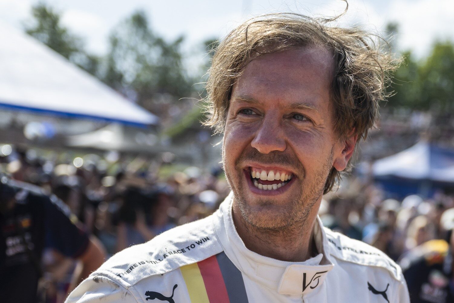 Sebastian Vettel seen during the Red Bull Formula Nuerburgring at the Nuerburgring in Germany on September 9, 2023. // Joerg Mitter / Red Bull Content Pool