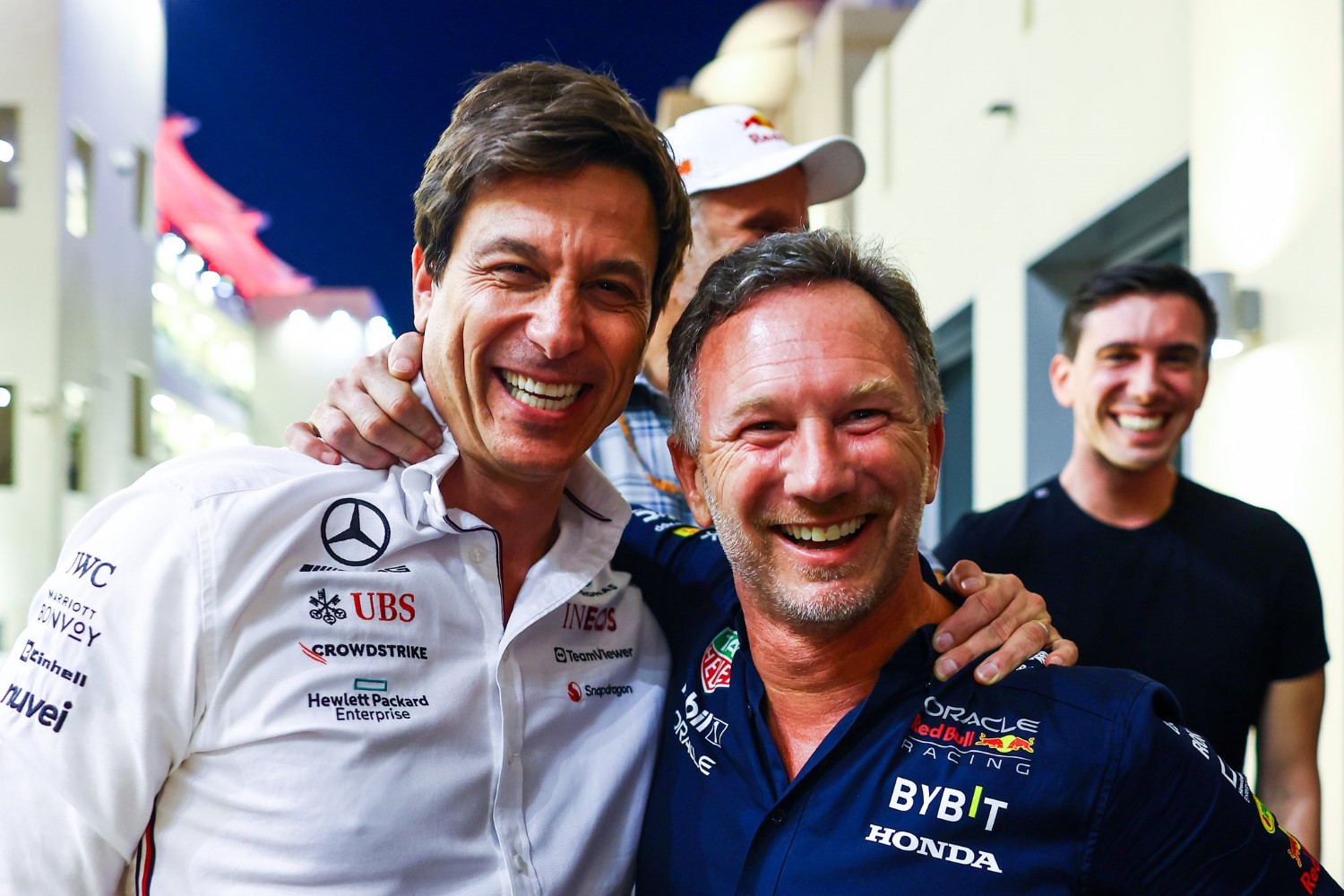 Toto Wolff and Christian Horner