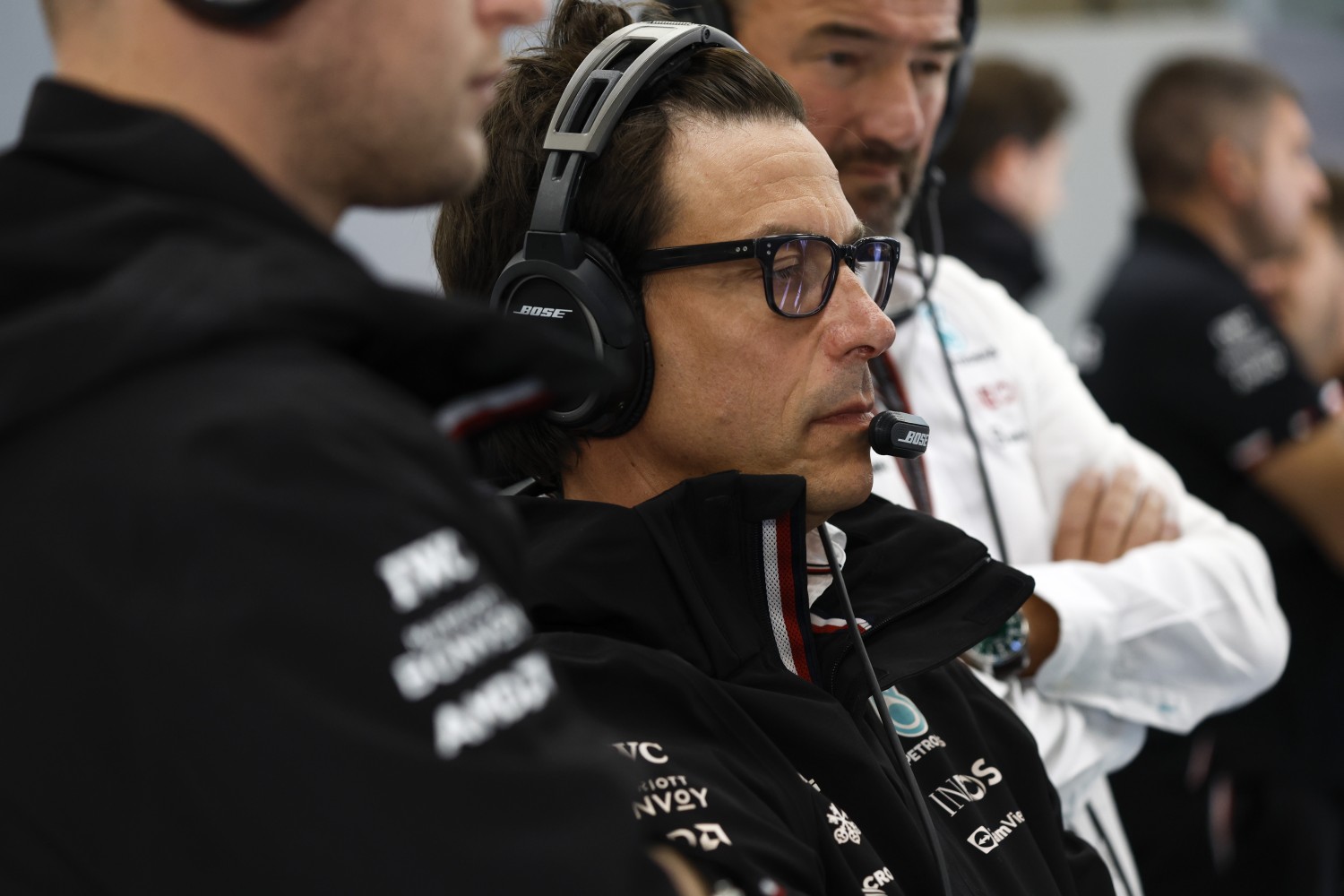 Toto Wolff - Jiri Krenek Photo for Mercedes F1
