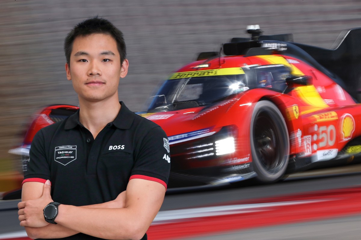 New 23-year-old Chinese Ferrari driver Yifei Ye