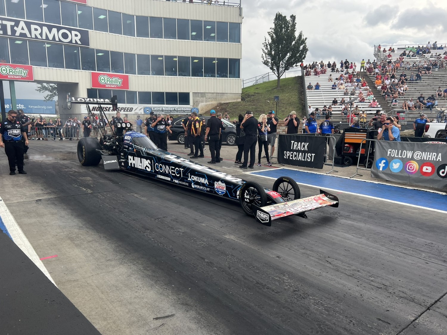 Justin Ashley wins Top Fuel in Topeka